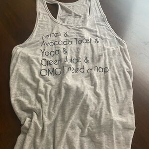 Aerie Light Gray Tank Top